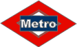 logotipo metro madrid